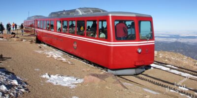 Pikes Peak Cog Railway Manitou Springs Colorado